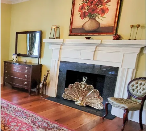 charles hammond house fireplace